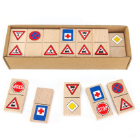  Domino malé - Dopravní značky (papírová krabice)