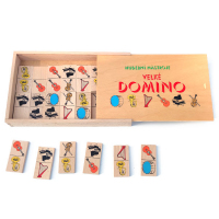  Domino velké - Hudební nástroje ( buková krabice )